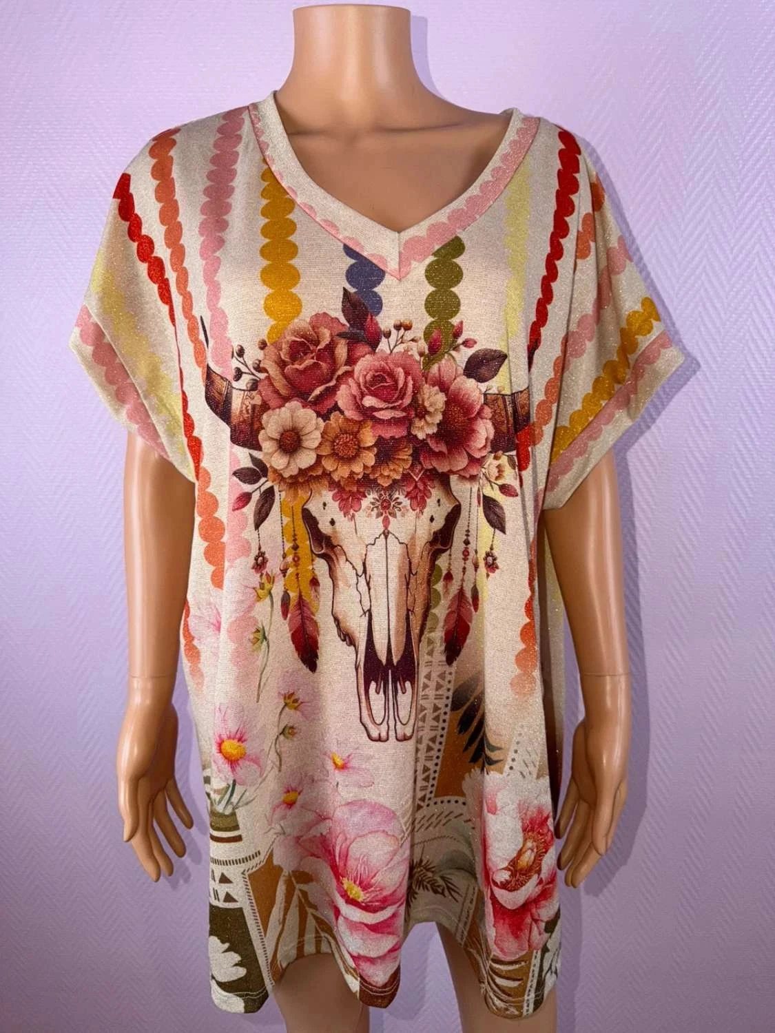 T-shirt túnica buffle nunca usado – photo 4